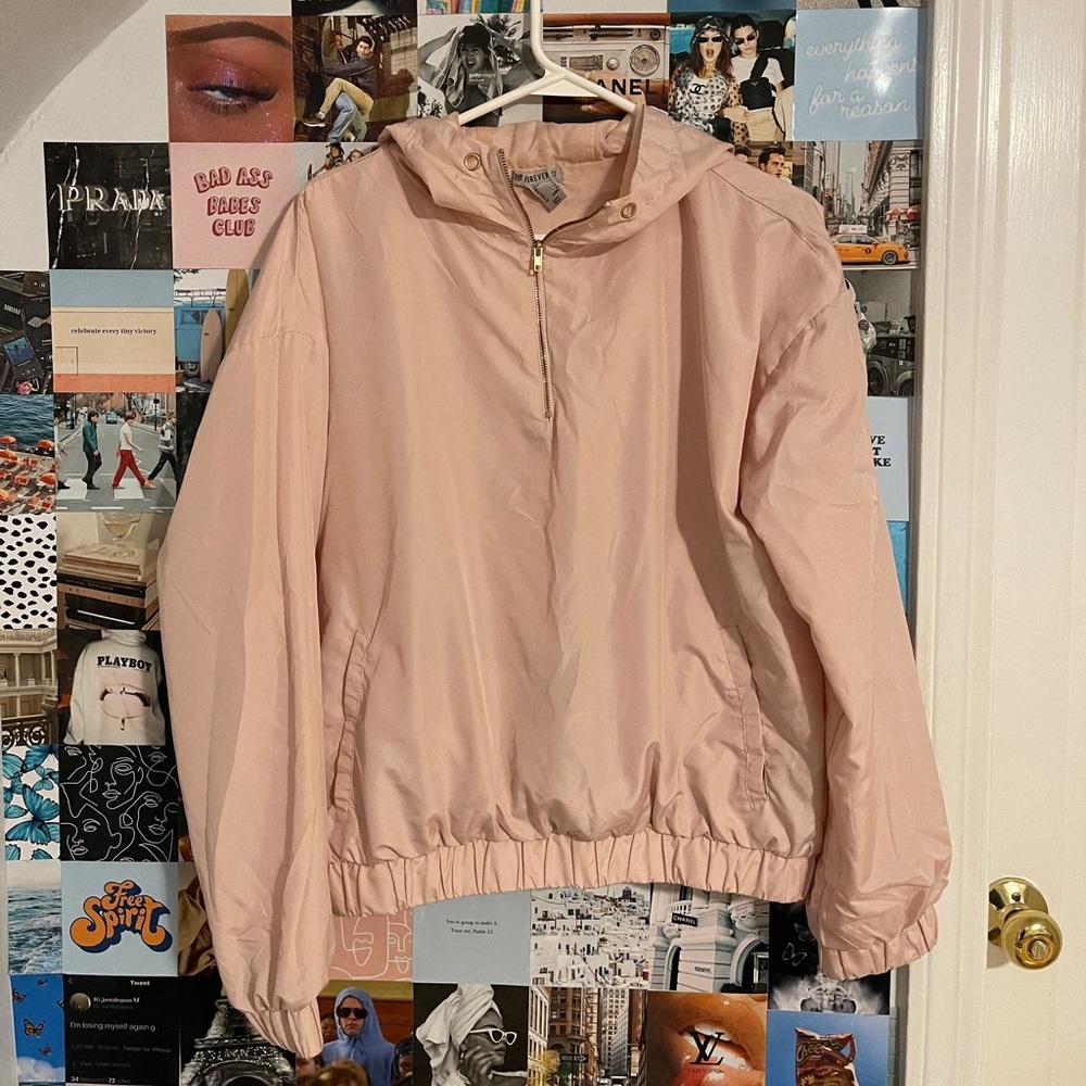 Light Pink Windbreaker